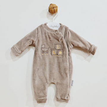 Soft velvet bodysuit