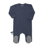Organic long sleeve romper suit