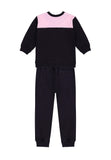 Gami - Joggingpak met roze zijstreep - Alisé kids
