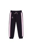 Gami - Joggingpak met roze zijstreep - Alisé kids
