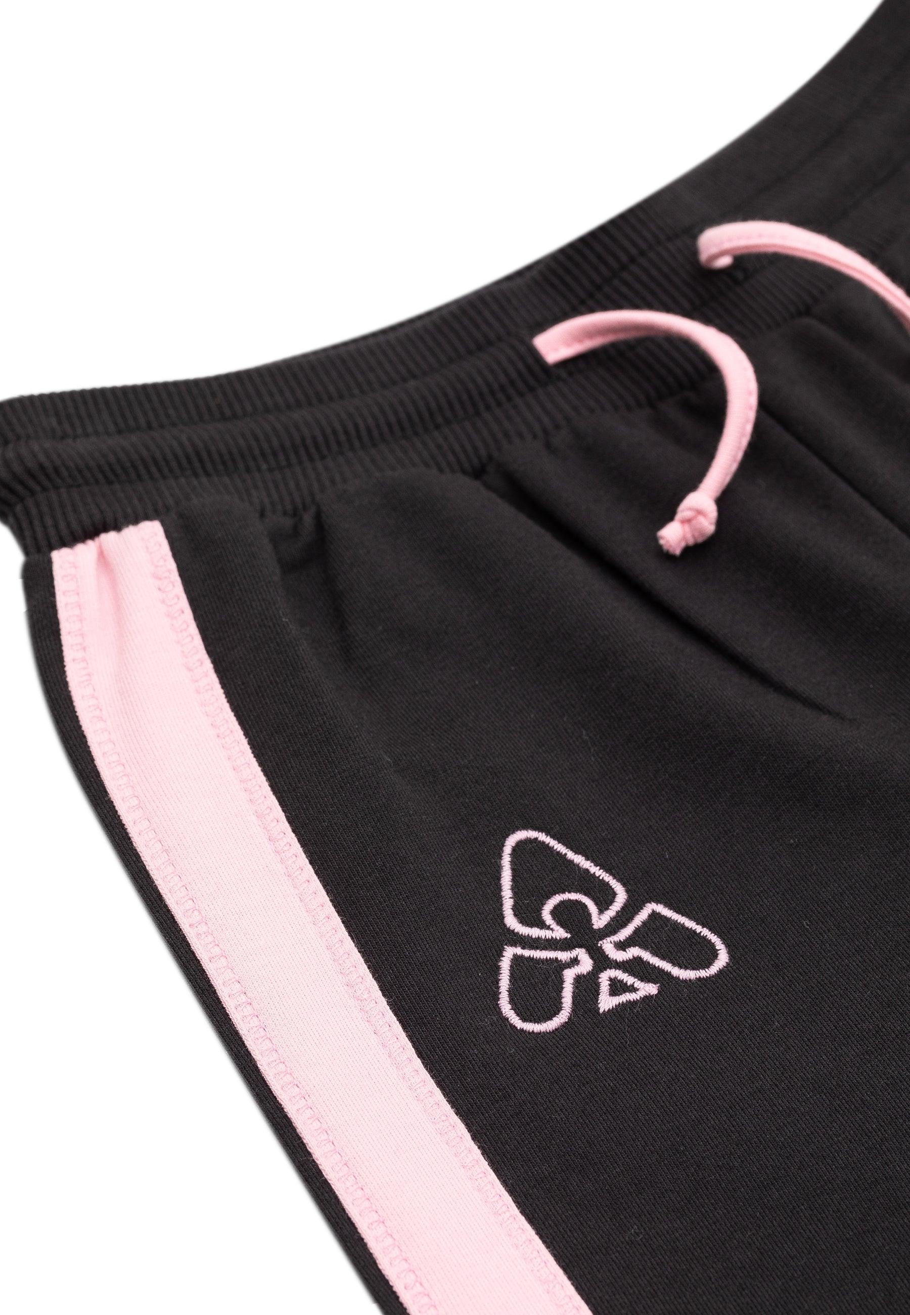 Gami - Joggingpak met roze zijstreep - Alisé kids