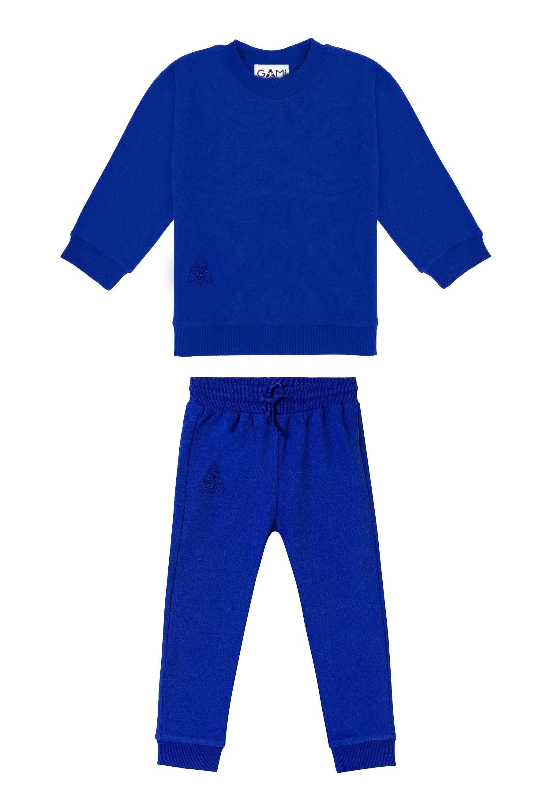 Gami - Joggingpak unisex blauw - Alisé kids