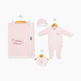 Newborn baby jumpsuit set 4 delig little princes