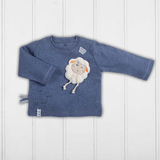 Organicera - Organic sweatshirt met lange mouwen blauw - Alisé kids