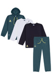Novia 4-delige trainingspak groen