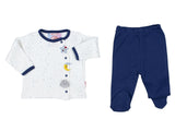 alisé - Baby pyjama set met zijknopen - Alisé kids