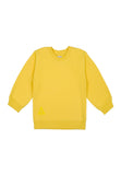 Sweatshirt met lange mouwen geel