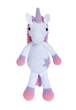 Handmade gehaakte knuffel unicorn