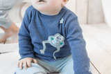 Organicera - Organic sweatshirt met lange mouwen aqua - Alisé kids