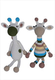 Handmade gehaakte knuffel giraffe